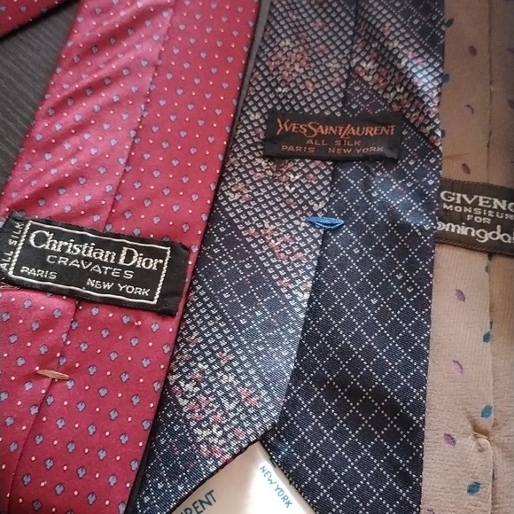 Christian Dior/YSL/ Givenchy Tie bundle - Picture 5 of 11